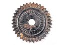 Kaiserreich, Kokarde für eine Pickelhaube für Mannschaften. Eisen, Durchmesser 48mm