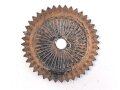 Kaiserreich, Kokarde für eine Pickelhaube für Mannschaften. Eisen, Originallack, Durchmesser 53mm