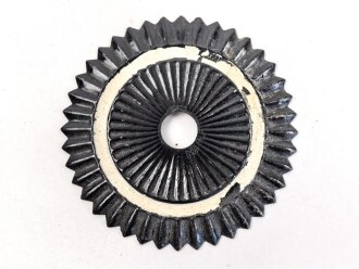 Kaiserreich, Kokarde für eine Pickelhaube für Mannschaften. Eisen, Originallack, Durchmesser 51mm