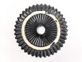 Kaiserreich, Kokarde für eine Pickelhaube für Mannschaften. Eisen, Originallack, Durchmesser 51mm