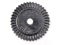 Kaiserreich, Kokarde für eine Pickelhaube für Mannschaften. Eisen, Originallack, Durchmesser 51mm