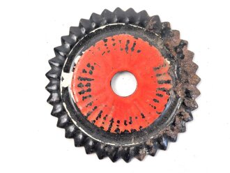 Kaiserreich, Kokarde für eine Pickelhaube für Mannschaften. Eisen, Originallack, Durchmesser 48mm