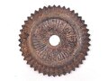 Kaiserreich, Kokarde für eine Pickelhaube für Mannschaften. Eisen, Durchmesser 54mm, neuzeitlich lackiert