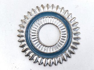 Kaiserreich, Kokarde für eine Pickelhaube für Mannschaften. Buntmetall, Durchmesser 49mm, neuzeitliche Fertigung