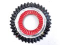 Kaiserreich, Kokarde für eine Pickelhaube für Mannschaften. Buntmetall, Durchmesser 49mm, neuzeitliche Fertigung