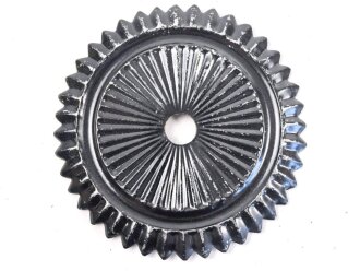 Kaiserreich, Kokarde für eine Pickelhaube für Mannschaften. Buntmetall, Durchmesser 67mm, neuzeitliche Fertigung