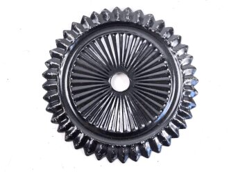 Kaiserreich, Kokarde für eine Pickelhaube für Mannschaften. Buntmetall, Durchmesser 67mm, neuzeitliche Fertigung