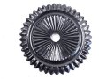 Kaiserreich, Kokarde für eine Pickelhaube für Mannschaften. Buntmetall, Durchmesser 67mm, neuzeitliche Fertigung