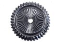 Kaiserreich, Kokarde für eine Pickelhaube für Mannschaften. Buntmetall, Durchmesser 67mm, neuzeitliche Fertigung