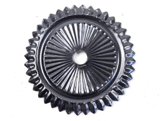 Kaiserreich, Kokarde für eine Pickelhaube für Mannschaften. Buntmetall, Durchmesser 67mm, neuzeitliche Fertigung