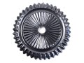 Kaiserreich, Kokarde für eine Pickelhaube für Mannschaften. Buntmetall, Durchmesser 67mm, neuzeitliche Fertigung