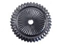 Kaiserreich, Kokarde für eine Pickelhaube für Mannschaften. Buntmetall, Durchmesser 67mm, neuzeitliche Fertigung