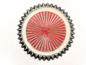 Kaiserreich, Kokarde für eine Pickelhaube für Mannschaften. Eisen, Durchmesser 68mm, neuzeitliche Fertigung
