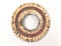 Kaiserreich, Kokarde für eine Pickelhaube für Mannschaften. Eisen, Originallack, Durchmesser 48mm