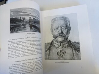 "Hindenburg Denkmal für das deutsche Volk" Prachtband mit 449 Seiten, Einband leicht fleckig, sonst einwandfrei