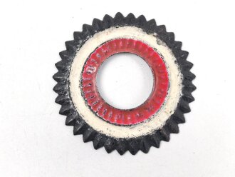 Kaiserreich, Kokarde für eine Pickelhaube für Mannschaften. Eisen, Originallack ? , Durchmesser 48mm