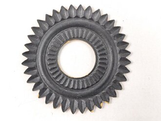 Kaiserreich, Kokarde für eine Pickelhaube für Mannschaften. Eisen, Originallack, Durchmesser 49mm