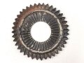Kaiserreich, Kokarde für eine Pickelhaube für Mannschaften. Eisen, zum Teil neuzeitlich lackiert, Durchmesser 52mm