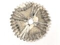 Kaiserreich, Kokarde für eine Pickelhaube für Mannschaften. Eisen, Originallack, Durchmesser 52mm