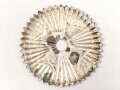 Kaiserreich, Kokarde für eine Pickelhaube für Mannschaften.Buntmetall, Originallack, Durchmesser 54mm