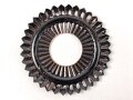 Kaiserreich, Kokarde für eine Pickelhaube für Mannschaften. Buntmetall, Durchmesser 49mm, neuzeitliche Fertigung