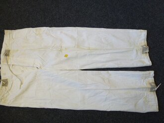 U.S. Army WWII, trousers, field, over, white, NOS, size...