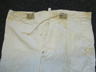 U.S. Army WWII, trousers, field, over, white, NOS, size...