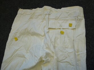 U.S. Army WWII, trousers, field, over, white, NOS, size Medium