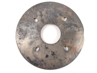 Ersatzteil für eine Pickelhaube, Eisen, Durchmesser 90mm