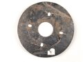 Ersatzteil für eine Pickelhaube, Eisen, Durchmesser 94mm