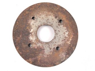 Ersatzteil für eine Pickelhaube, Eisen, Durchmesser 97mm