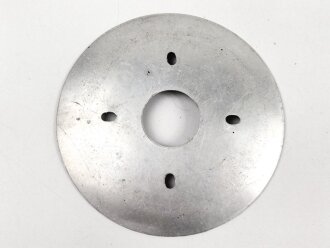 Ersatzteil für eine Pickelhaube, Leichtmetall, Durchmesser 99mm