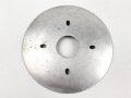 Ersatzteil für eine Pickelhaube, Leichtmetall, Durchmesser 99mm