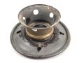 1.Weltkrieg, Teil einer Spitze für eine Pickelhaube für Mannschaften. Messing, feldgrau lackiert
