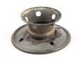 1.Weltkrieg, Teil einer Spitze für eine Pickelhaube für Mannschaften. Messing, feldgrau lackiert