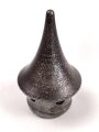 1.Weltkrieg, Spitze mit Bajonettverschluss für eine feldgraue Pickelhaube für Mannschaften