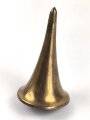Kaiserreich, Teil einer Pickelhaubenspitze , Messing.  Gewindedurchmesser 5mm, Gesamtdurchmesser unten 50mm . Original ?