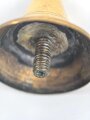 Kaiserreich, Teil einer Pickelhaubenspitze , Messing.  Gewindedurchmesser 6,5mm, Gesamtdurchmesser unten 45mm
