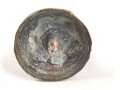 Kaiserreich, Teil einer Pickelhaubenspitze , Messing.  Gewindedurchmesser 8mm, Gesamtdurchmesser unten 49mm