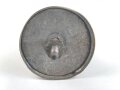 Kaiserreich, Teil einer Pickelhaubenspitze , Messing versilbert  Gewindedurchmesser 4mm, Gesamtdurchmesser unten 49mm