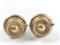 2 x Knopf 91 für eine Pickelhaube. Messing , Original ?