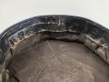 Preussen, Schirmmütze für einen Offizier im Husaren Regiment Nr. 14 Kassel.  Getragenes Stück in gutem Gesamtzustand