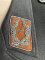 Luftwaffe, Waffenrock für einen Major Luftnachrichten. Eigentumstück in gutem Gesamtzustand, die Effekten originalvernäht, Schneideretikett von 1941