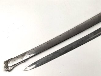 Bayern, Säbel für Bürgerwehr Offiziere Modell 1850.  Beidseitig geätzte Klinge, Insgesamt in sehr gutem Zustand.