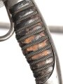 Bayern, Säbel für Bürgerwehr Offiziere Modell 1850.  Beidseitig geätzte Klinge, Insgesamt in sehr gutem Zustand.
