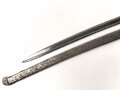 Bayern, Säbel für Bürgerwehr Offiziere Modell 1850.  Beidseitig geätzte Klinge, Ungereinigtes Stück, mit anhängendem Portepee