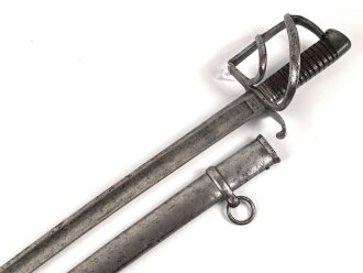 Bayern, Kavallerie Säbel Modell 1813.  gereinigtes Stück in gutem Gesamtzustand