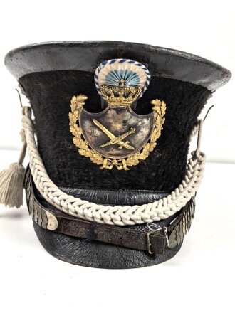 Bayern, Tschako für Landwehr Infanterie Modell 1825. Dekoratives Stück in gutem Gesamtzustand