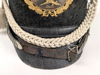 Bayern, Tschako für Landwehr Infanterie Modell 1825. Dekoratives Stück in gutem Gesamtzustand