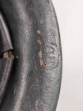 Bayern, Helm für Angehörige der Bürgerwehr Kavallerie Modell 1850. Zusammengehöriges, in allen Teilen originales Stück